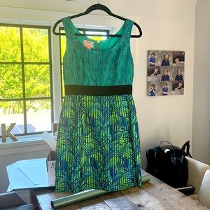 Brocade Sleeveless Sheath Dress Phoebe Couture